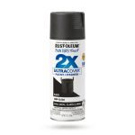 ספריי צבע שחור מבריק- X2 RUST OLEUM