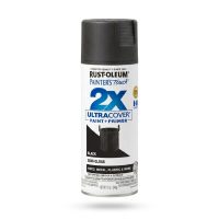 ספריי צבע שחור מבריק- X2 RUST OLEUM