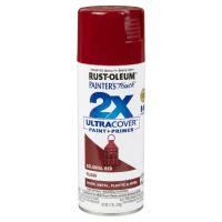 ספריי צבע אדום מעושן מבריק- X2 RUST OLEUM