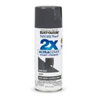 ספריי צבע אפור כהה- X2 RUST OLEUM