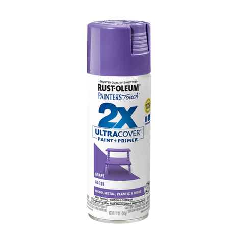 ספריי צבע סגול מבריק- X2 RUST OLEUM