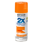 ספריי צבע כתום מבריק- X2 RUST OLEUM