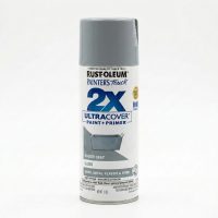 ספריי צבע אפור חורפי מבריק- X2 RUST OLEUM