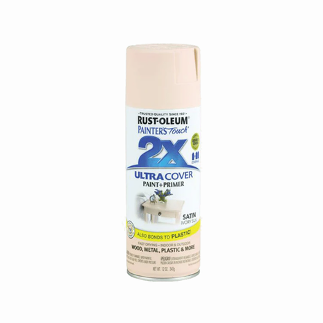 ספריי צבע שנהב משי- X2 RUST OLEUM