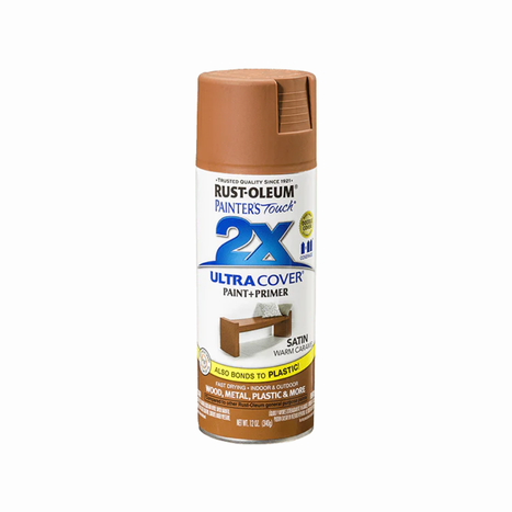 ספריי צבע קרמל משי- X2 RUST OLEUM