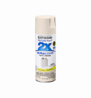 ספריי צבע שמנת מעושן- X2 RUST OLEUM