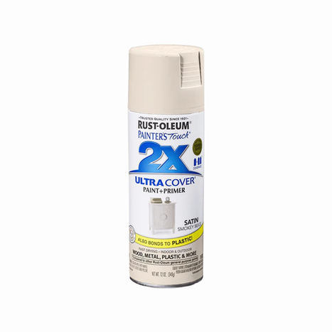 ספריי צבע שמנת מעושן- X2 RUST OLEUM
