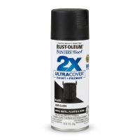 ספריי צבע שחור חצי מבריק- X2 RUST OLEUM