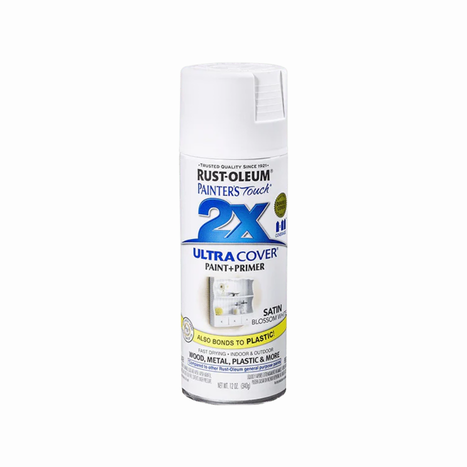 ספריי צבע לבן פנינה- X2 RUST OLEUM
