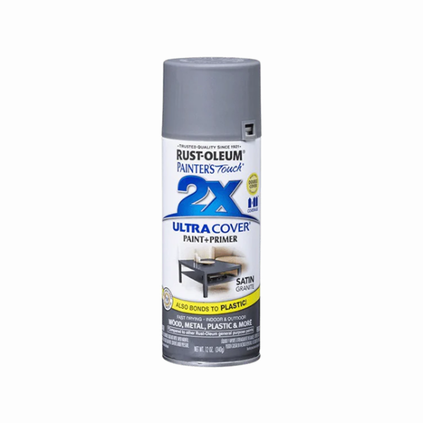 ספריי צבע אפור גרניט- X2 RUST OLEUM