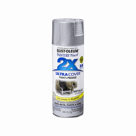 ספריי צבע אלומיניום- X2 RUST OLEUM