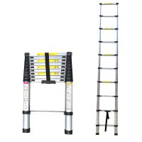 סולם טלסקופי יחיד 3.2 מטר 10 שלבים- האנטר