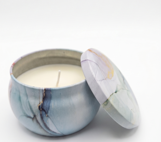 נר ריחני סדרת MARBLE BLOOM