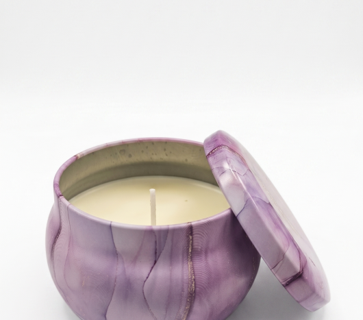 נר ריחני סדרת MARBLE BLOOM