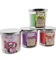 נר צבעוני במגוון ריחות סדרת HOME FRAGRANCE