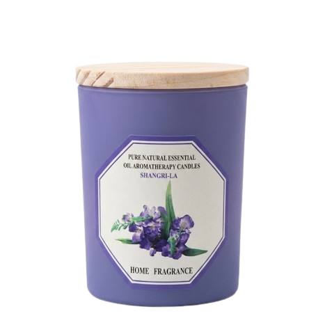 נר ריחני מכסה עץ סדרת BOTANICAL