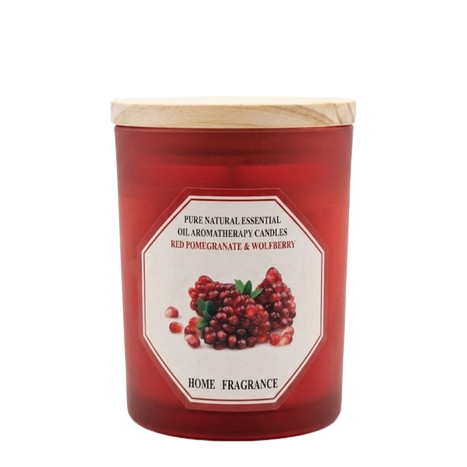 נר ריחני מכסה עץ סדרת BOTANICAL