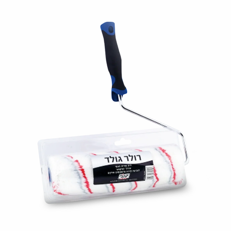רולר גולד עם ידית גומי- יעקבי