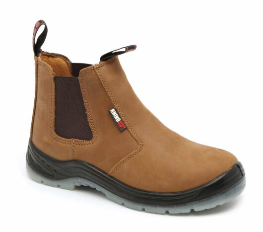 נעל עבודה עם כיפת ברזל דגם RH30064 חום- Rhino