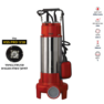 משאבה טבולה גורסת/טוחנת (סכיני HSS PRO) 1500W- ביטק
